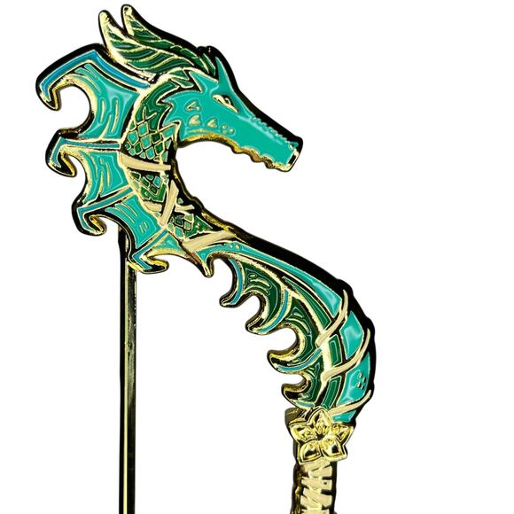 Illumicrate Daughter of the Moon Goddess Jade Dragon Bow Replica - May 2025 - Picture 4 of 8